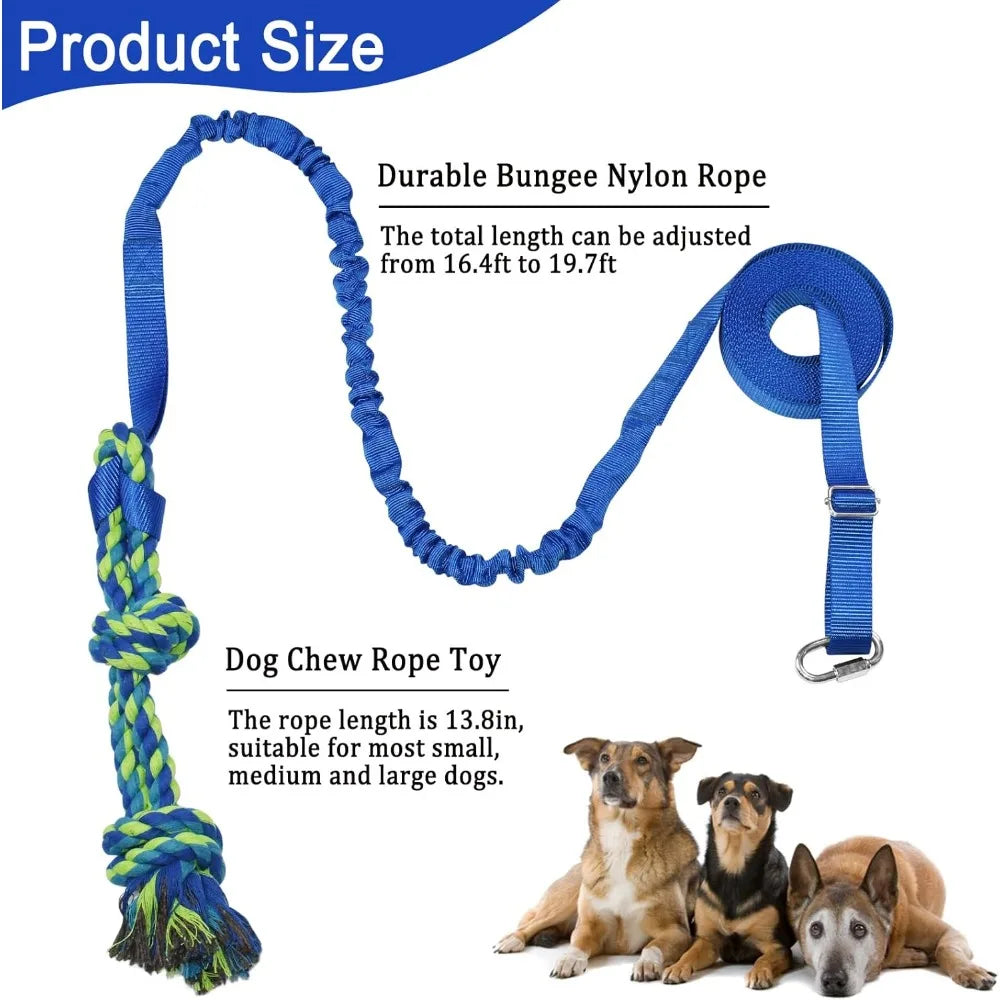 Hign-Concerned Tether Tug Outdoor Dog Toy For Active Play