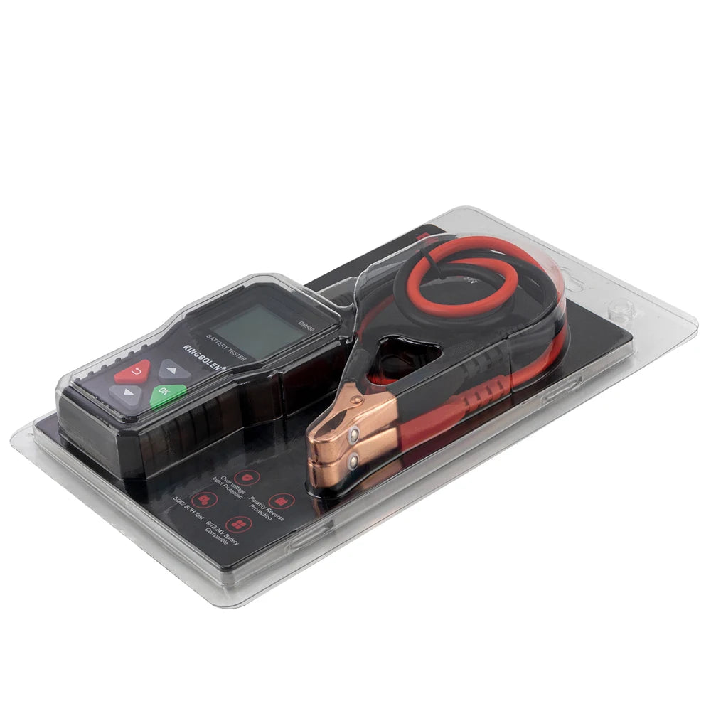 Kingbolen BM550 Plus Car Battery Tester 6V 12V 24V Device